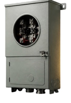 Meter enclosure, product photograph