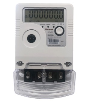 TA73 single-phase electronic meter, product photograph