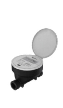 Comcore ultrasonic service water meter, product photograph