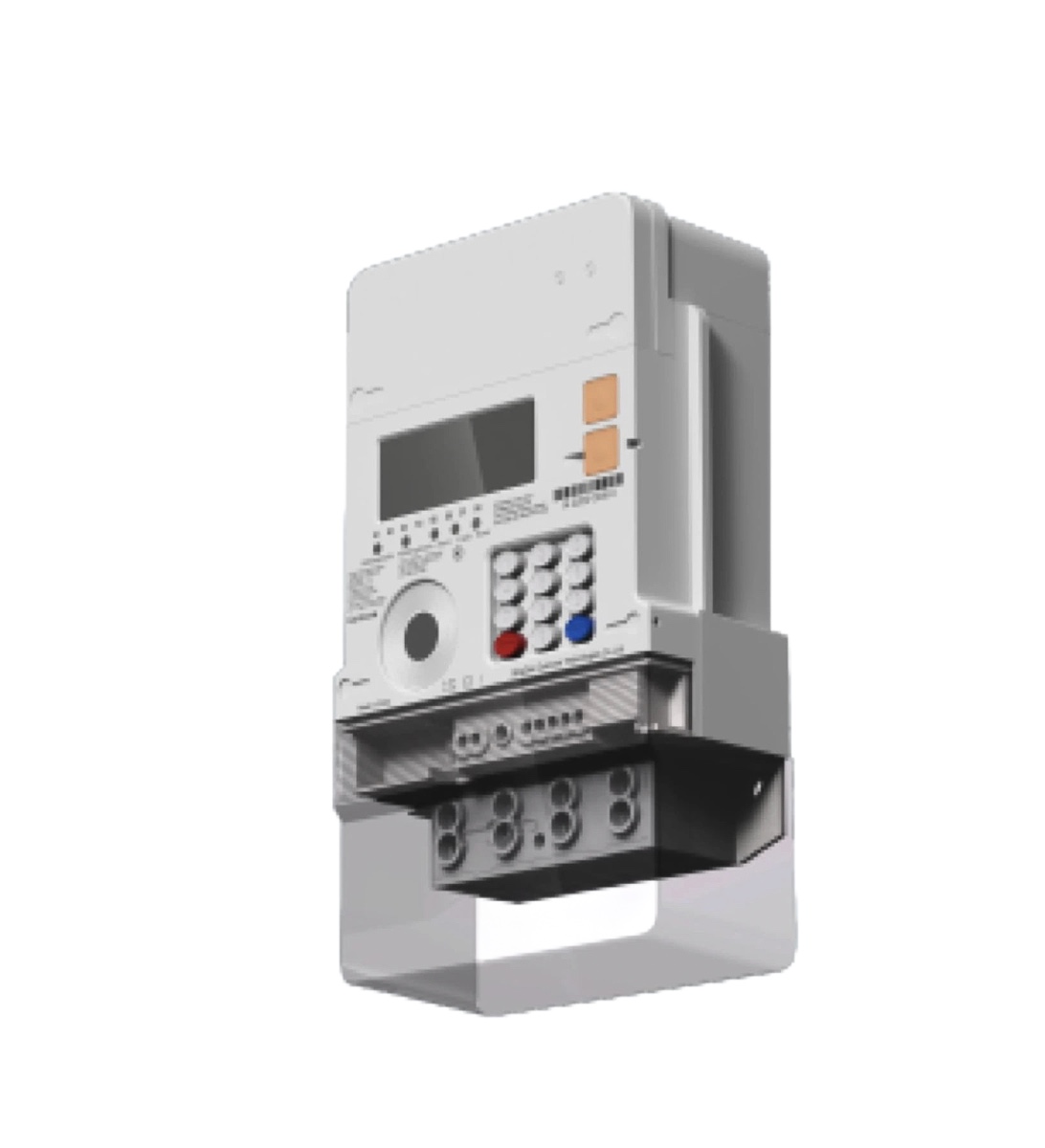 Comcore TA15 single-phase smart meter, product photograph